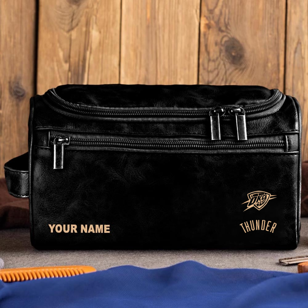 NBA x OCT Leather Toiletry Bag HLP HLPHUONG