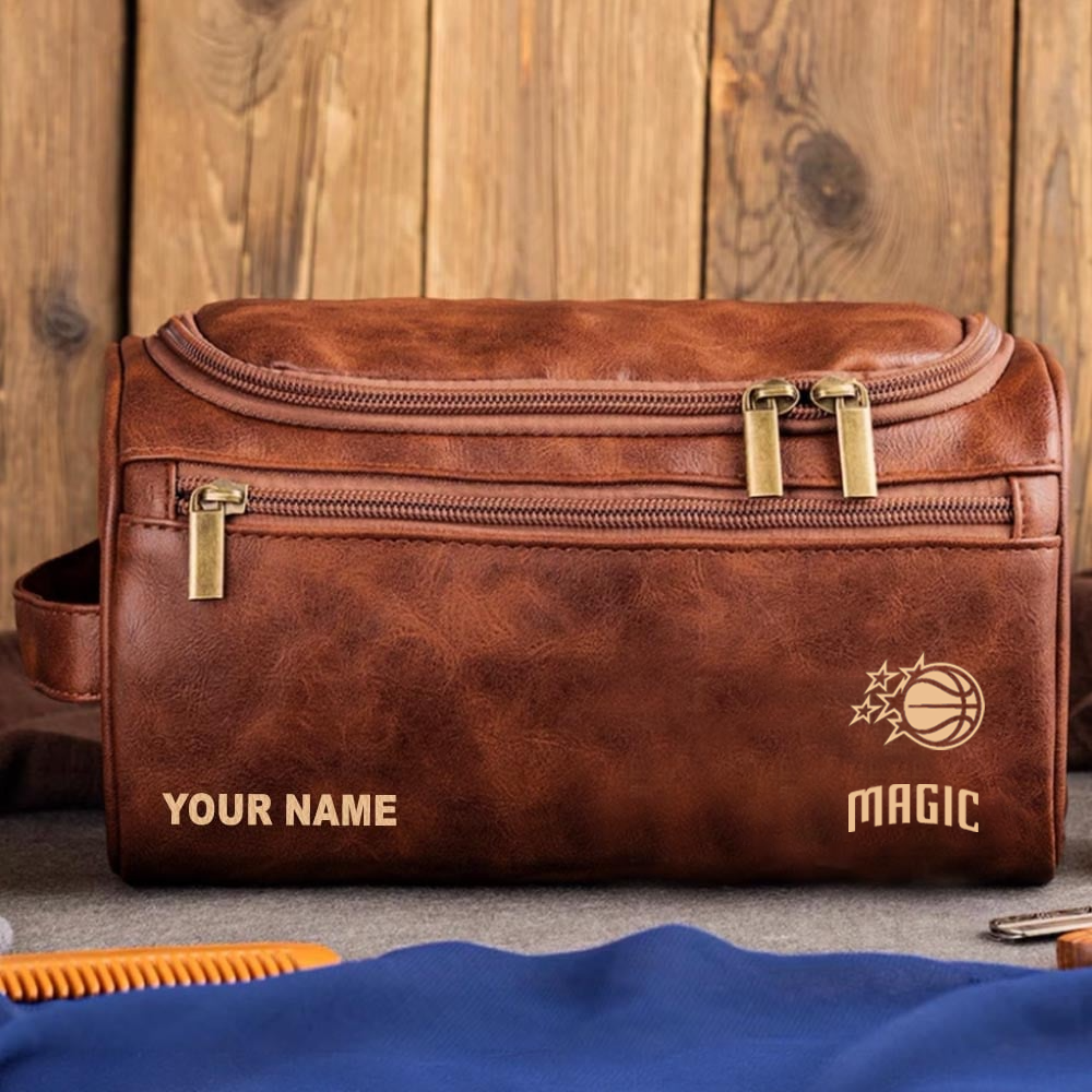 NBA x OM Leather Toiletry Bag HLP HLPHUONG