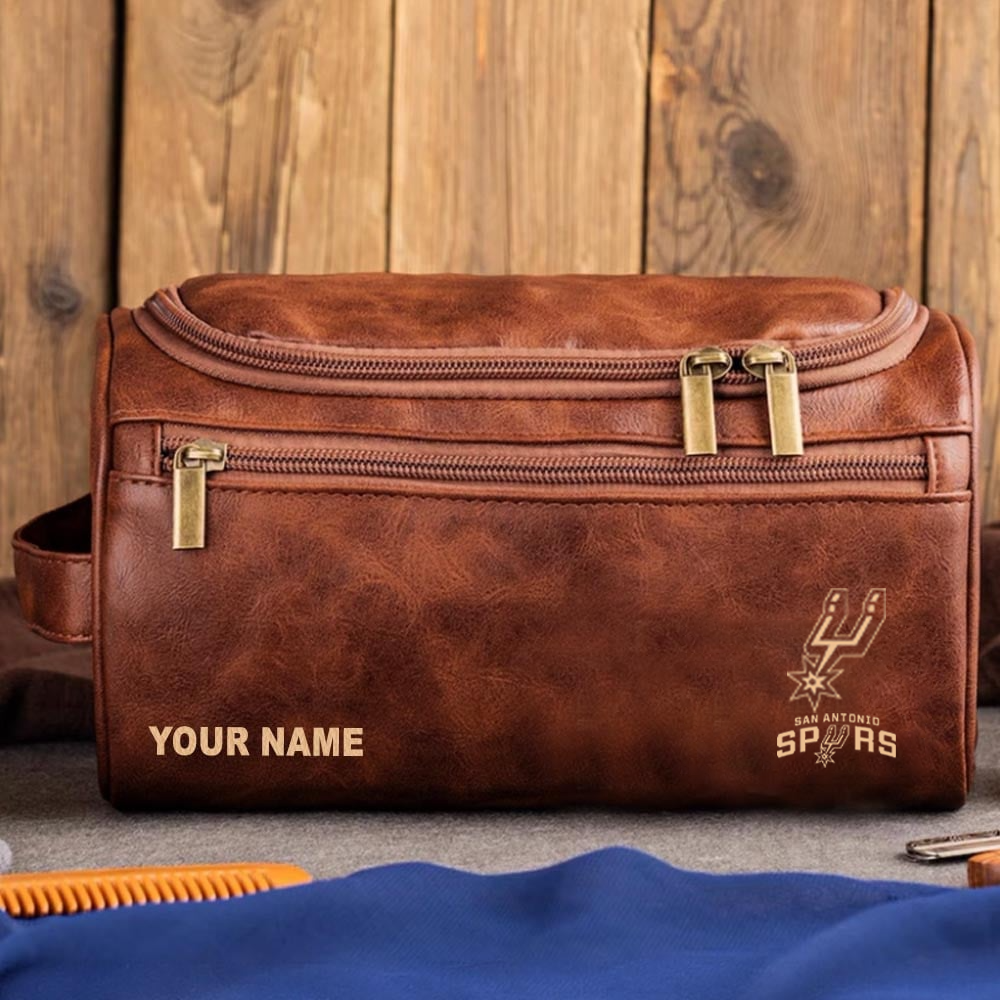 NBA x SAS Leather Toiletry Bag HLP HLPHUONG