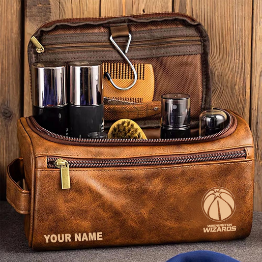 NBA x WW Leather Toiletry Bag HLP HLPHUONG