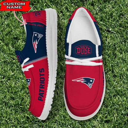 NE Personalized NFL Hey Dude Shoes DatND ThuongNH