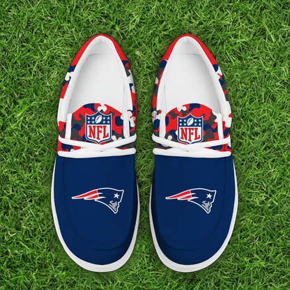 NE Personalized NFL Hey Dude Shoes DatND ThuongNH