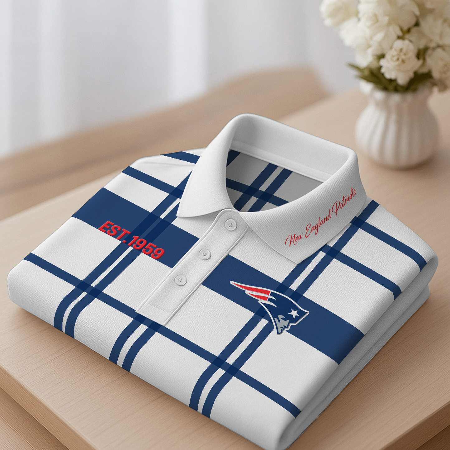 NE Premium NFL Polo Shirt DatND DVT