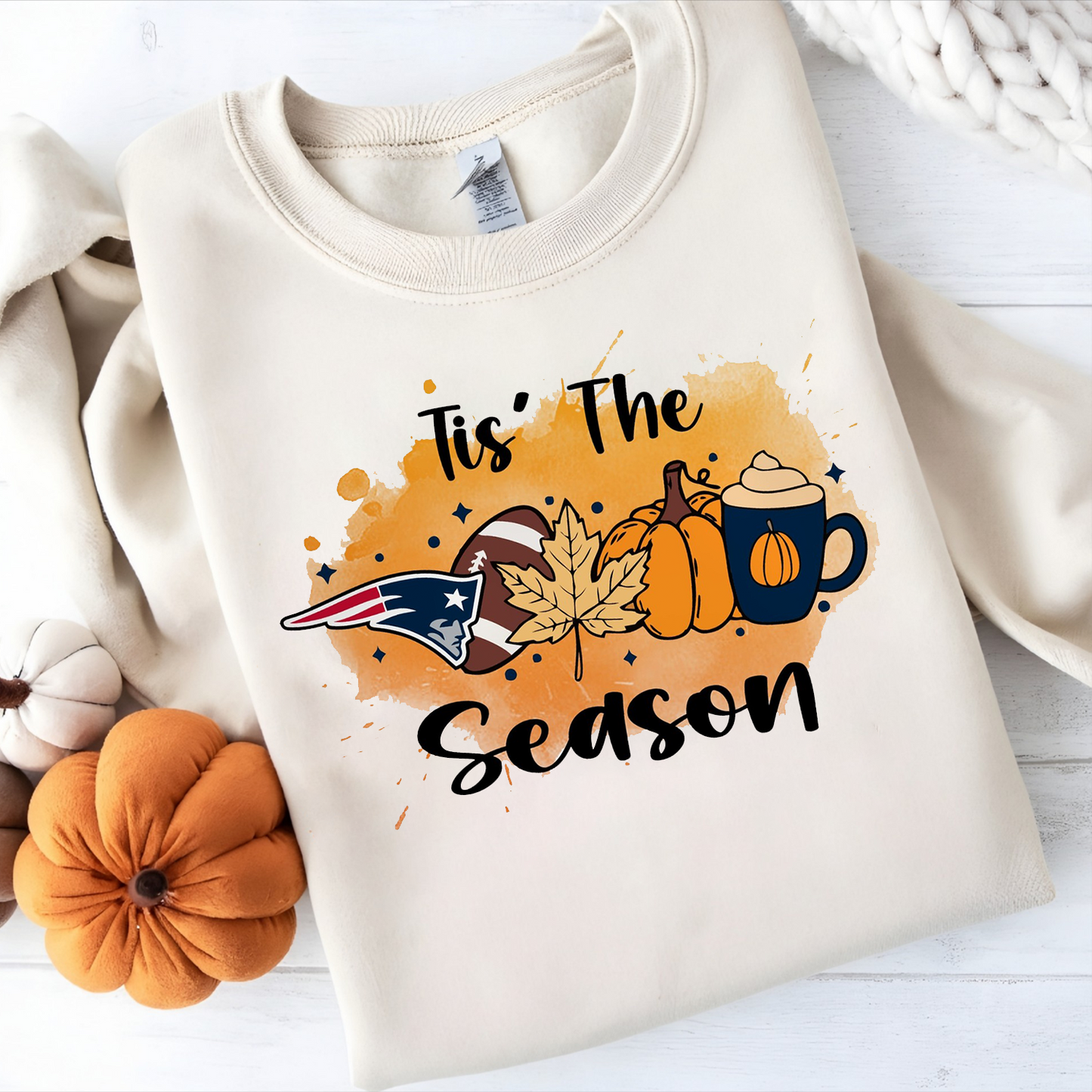 NE x NFL Tis' The SeaSon Sweatshirt DatND DVT