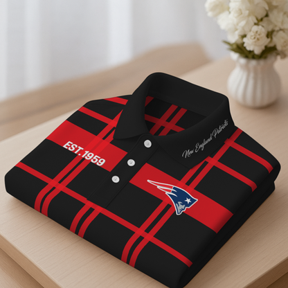 NE X Premium NFL New Polo Long Sleeve V1 NAK NHT