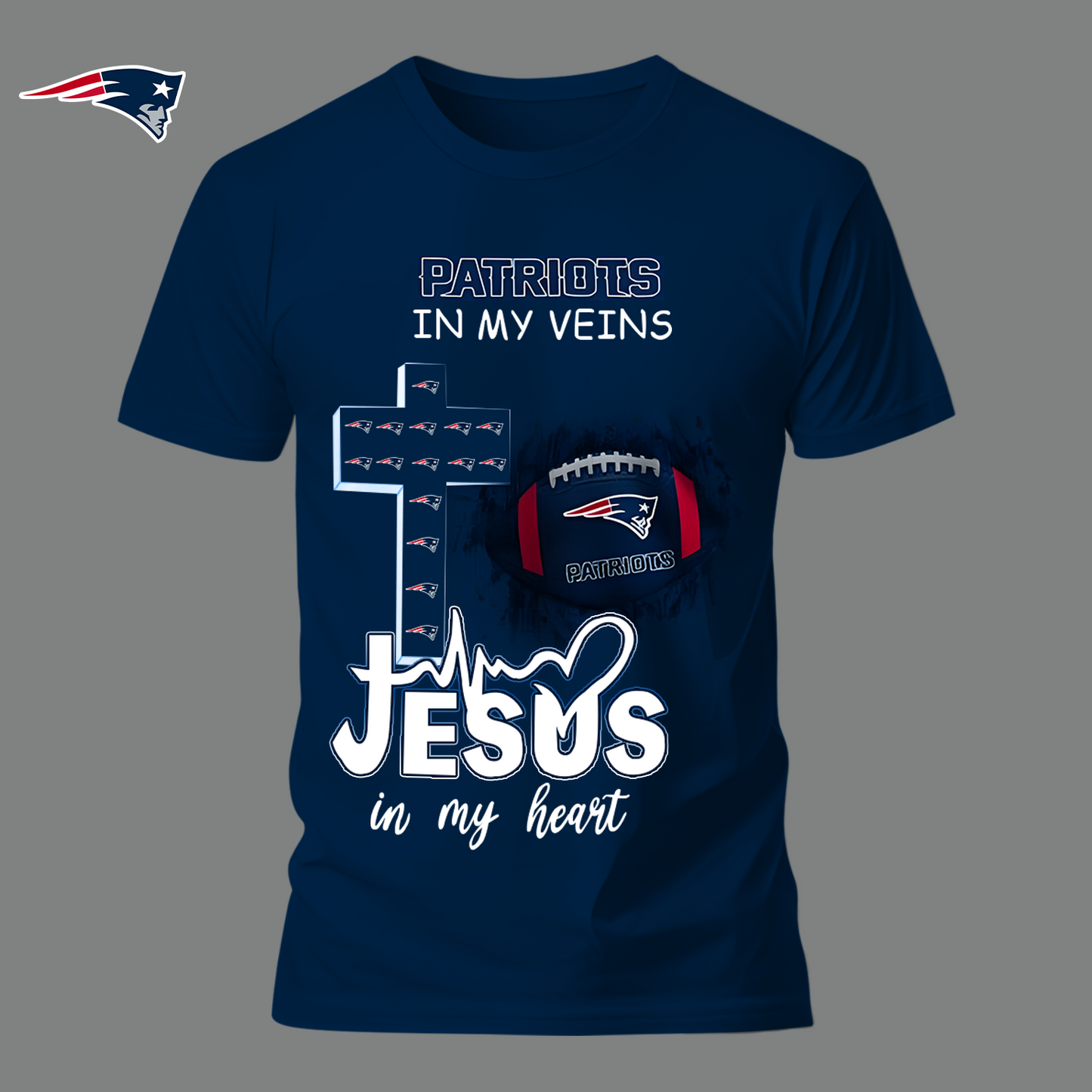 NEP - Jesus In My Heart Shirt DDT HLPHUONG