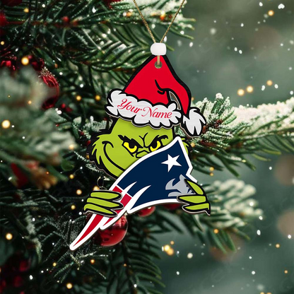 NEP NFL x Grin Christmas Ornament DDT HLP