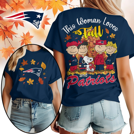 NEP Premium NFL This Woman loves fall 3D Shirt DDT CTND