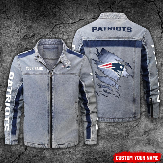 NEP Premium Street Scar Denim Jacket DDT CTND