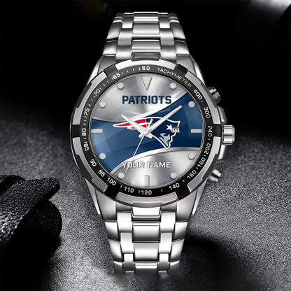 NEP x NFL Alloy Men Quartz Watch - Custom Name DATND TANTD