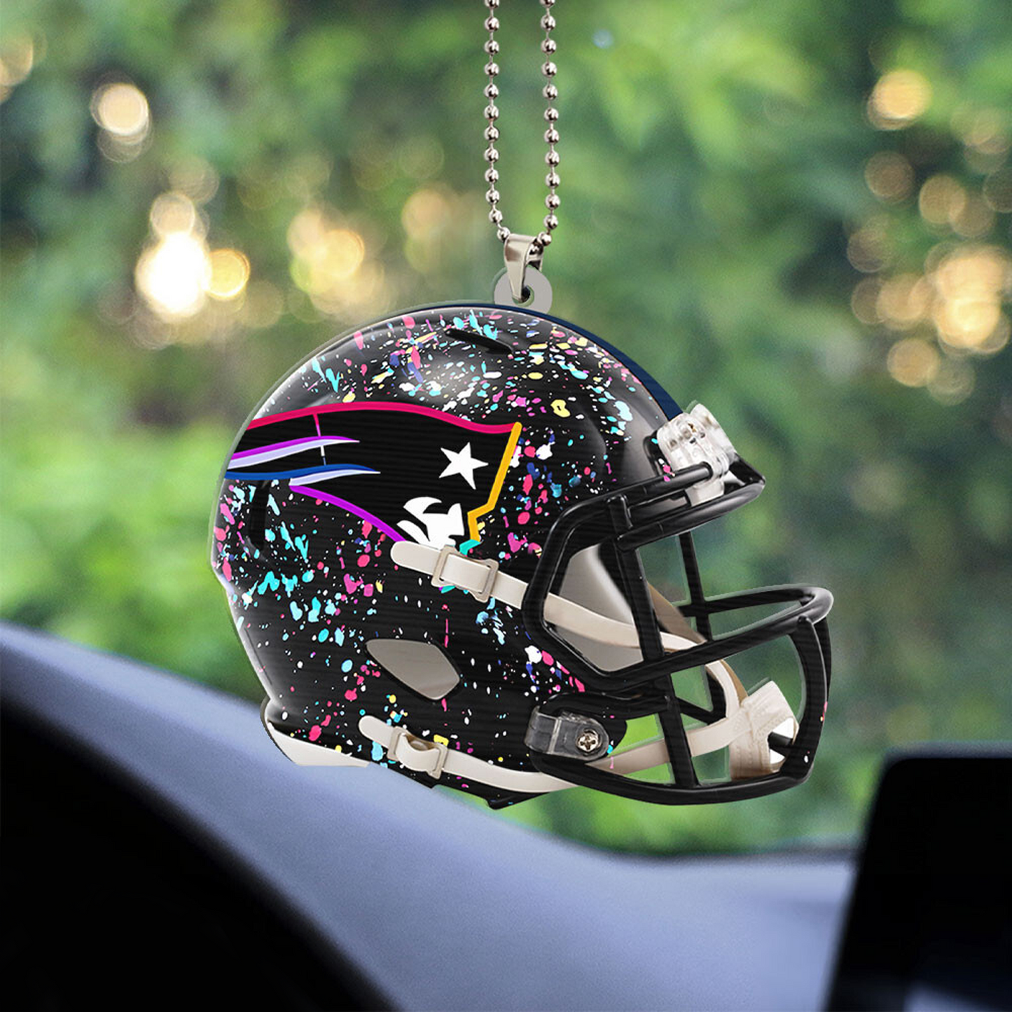 NEP x NFL Custom Shape 2-sided Car Ornament DATND TANTD