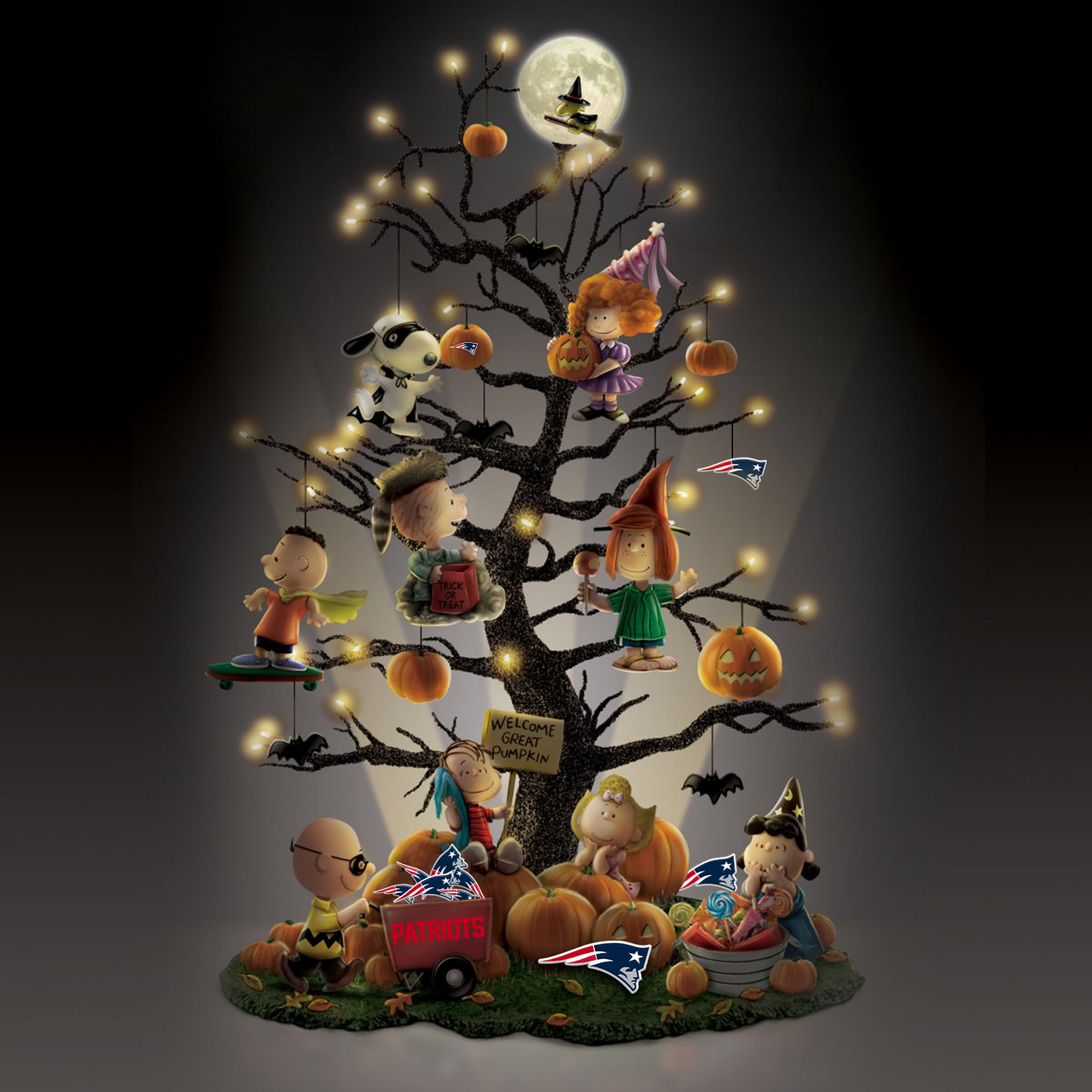 NEP x NFL Happy Halloween - Peanuts Table Tree DATND TANTD