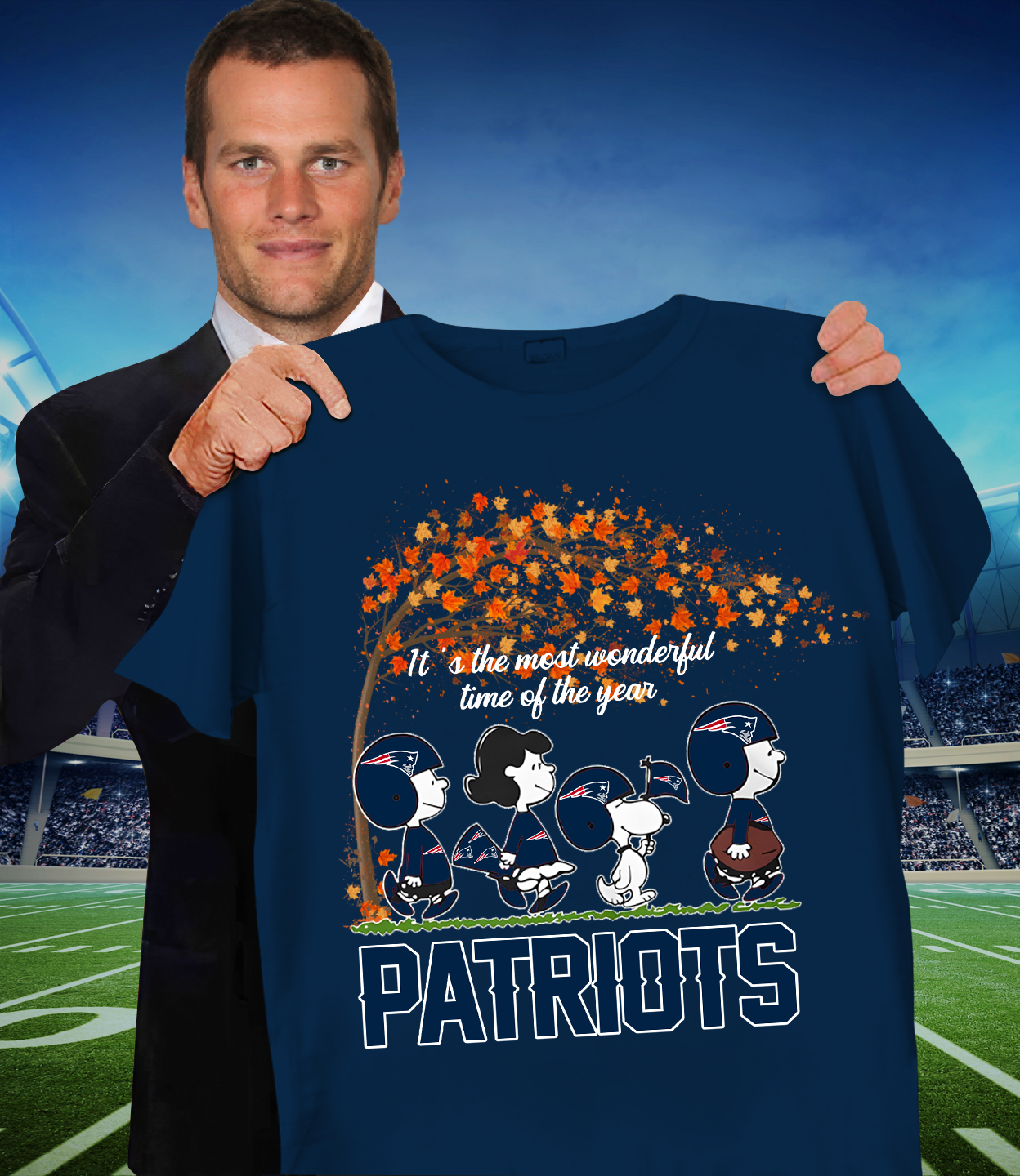 NEP x NFL It's The Most Wonderful T-Shirt DATND TANTD