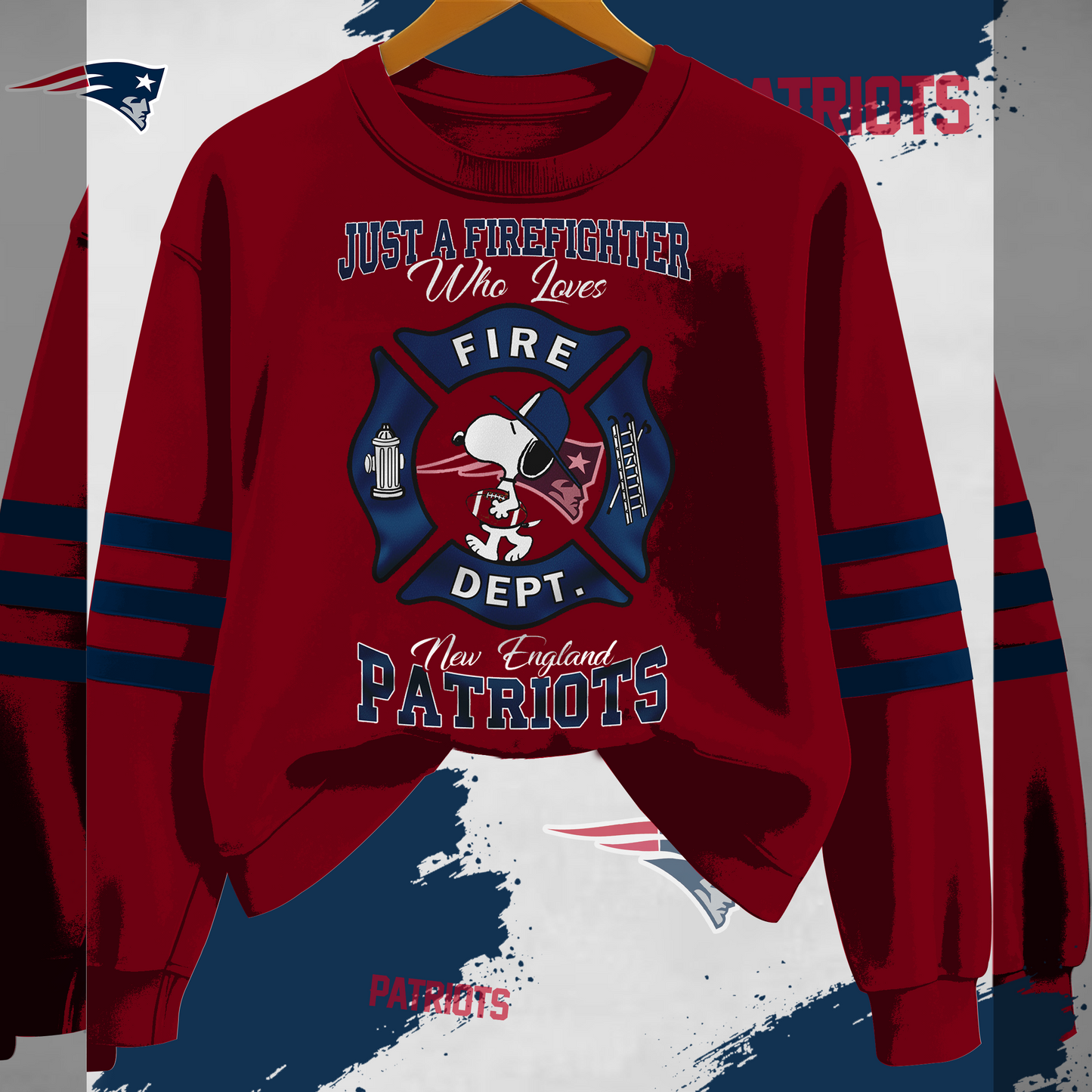 NEP x NFL Just A Firefighter Who Love Sweatshirt DDT HLPHUONG