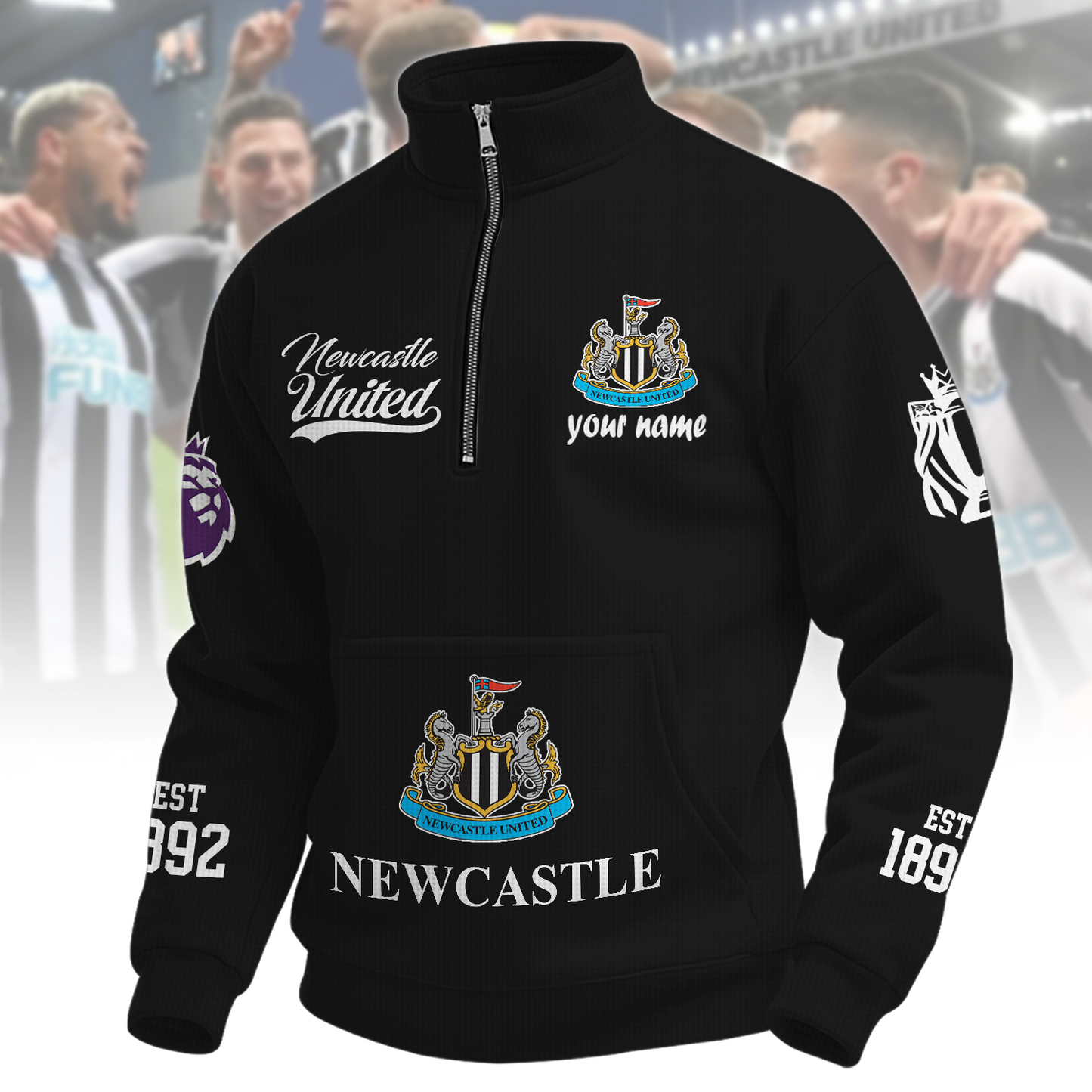 NEW x EPL Quarter-Zip Sweatshirt DatND DVT