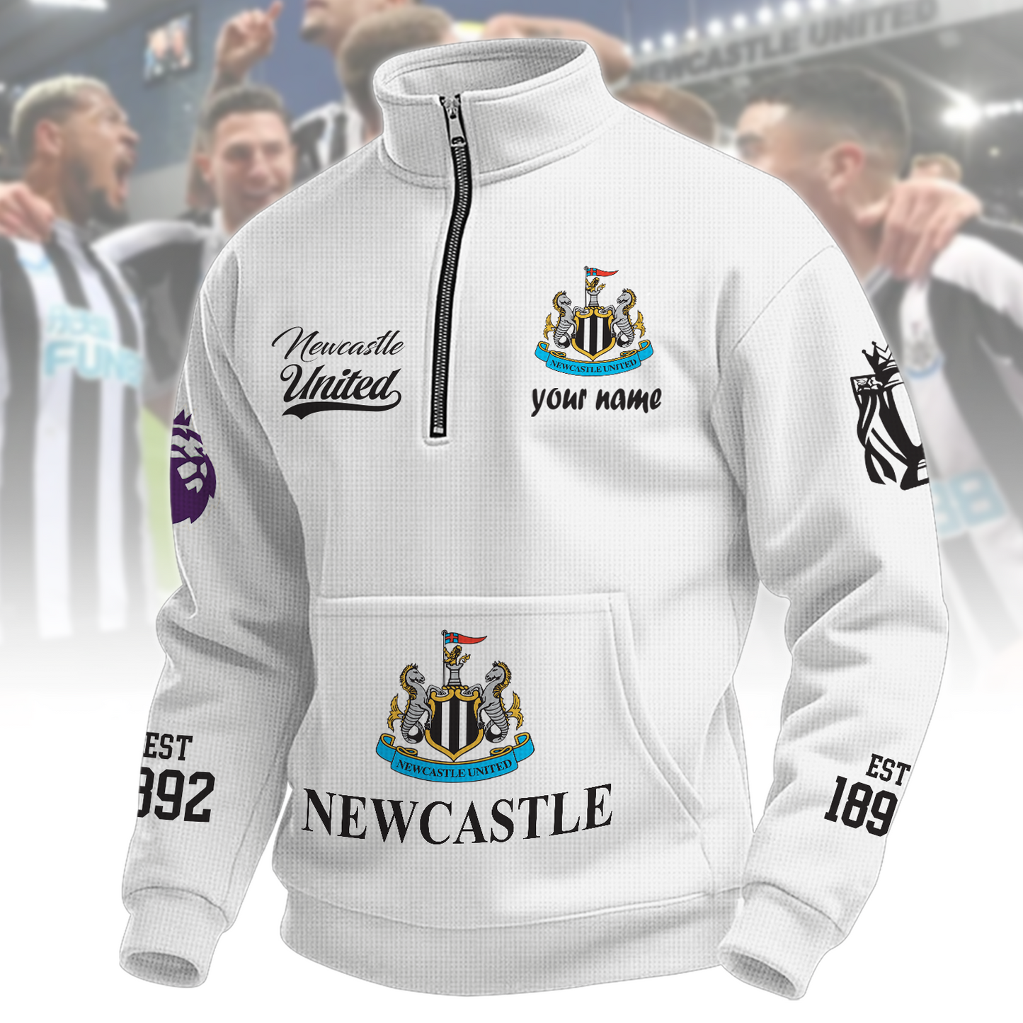 NEW x EPL Quarter-Zip Sweatshirt DatND DVT