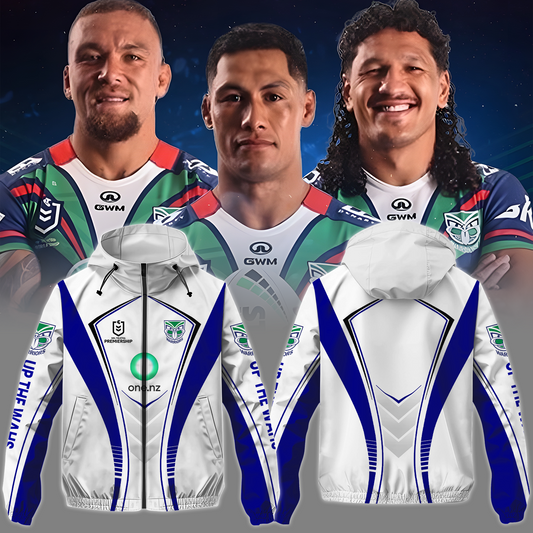 New Zealand Warriors 2 NRL 2025 Windbreaker Jacket TM NTA V1