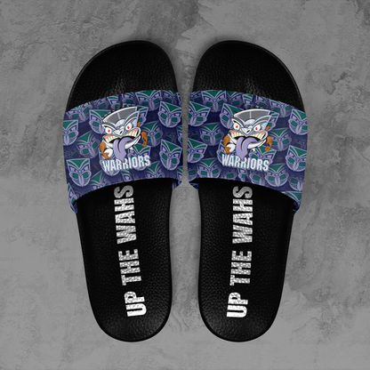 New Zealand Warriors 3 NRL 2025 Limited Edition Slide Sandals TM NTA V1