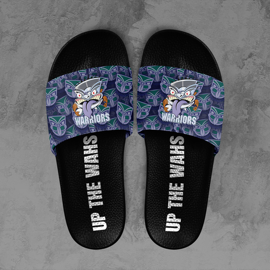 New Zealand Warriors 3 NRL 2025 Limited Edition Slide Sandals TM NTA V1