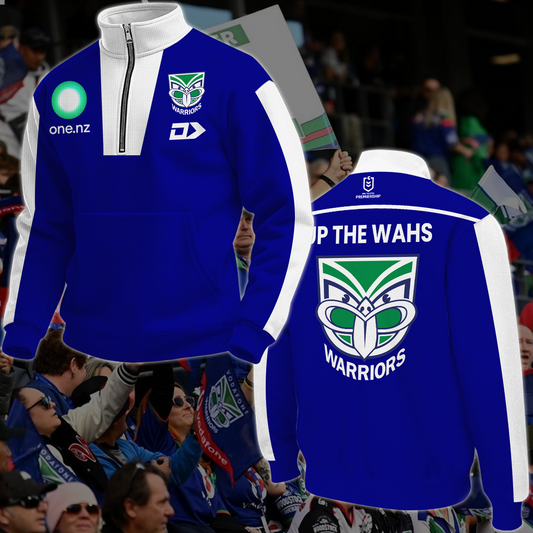 New Zealand Warriors 4 NRL 2025 New Hoodie TM NTA V1 TDT