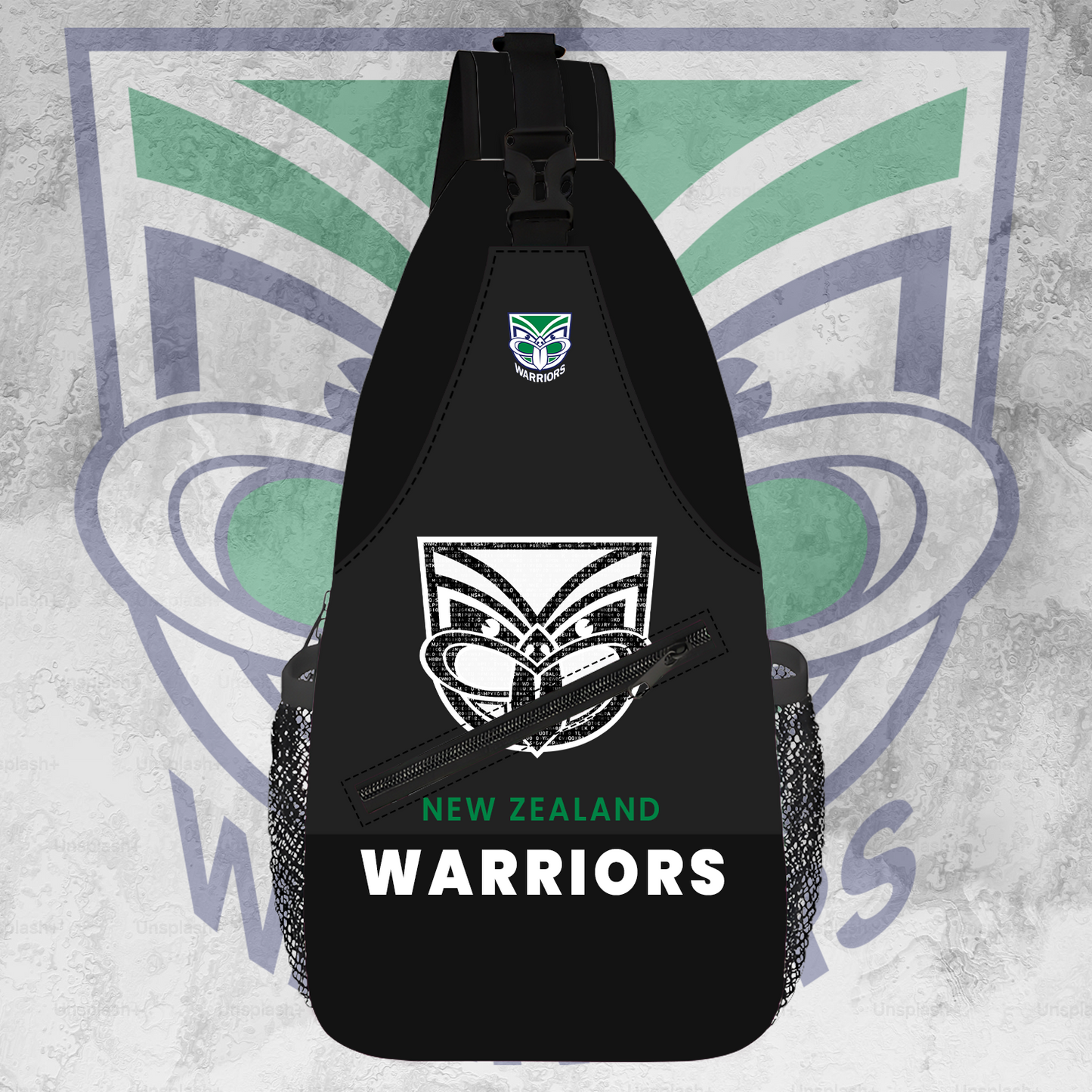 New Zealand Warriors NRL 2025 Limited Edition Crossbody Bag TM NTA V2