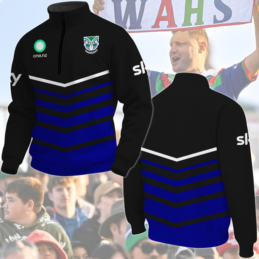 New Zealand Warriors NRL 2025 New Hoodie TM NTA V2