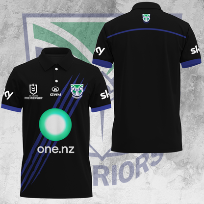 New Zealand Warriors NRL 2025 Special Edition Polo Shirt TM V2