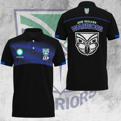 New Zealand Warriors NRL 2025 Special Edition Polo Shirt TM - Super Savings When Buying Combo V3