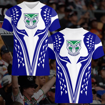 New Zealand Warriors NRL 2025 T-Shirt TM NTA V1