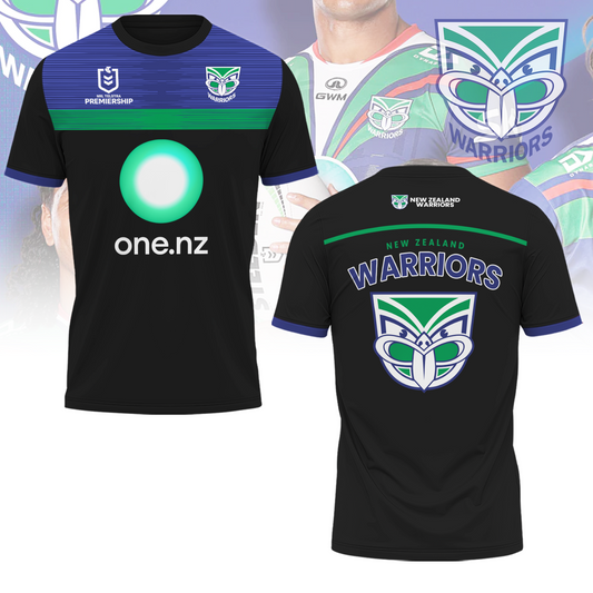 New Zealand Warriors NRL Limited Edition T-Shirt TM - You will save more when you buy the clothes and hat combo V5