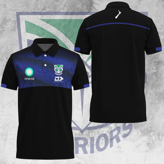 New Zealand Warriors NRL One Big Fan Limited Edition Polo Shirt TM - Super Savings When Buying Combo V4
