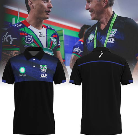New Zealand Warriors NRL One Big Fan Limited Edition Polo Shirt TM - Super Savings When Buying Combo V6