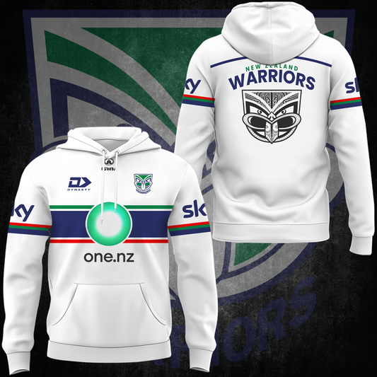 New Zealand Warriors NRL Up The Wahs Limited Edition Hoodie TM V1