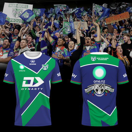 New Zealand Warriors NRL Up The Wahs Limited Edition T-Shirt TM - You will save more when you buy the clothes and hat combo V2