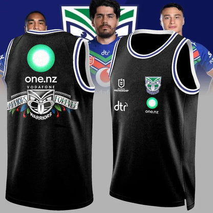 New Zealand Warriors NRL Up The Wahs One NZ V02 Jersey TM