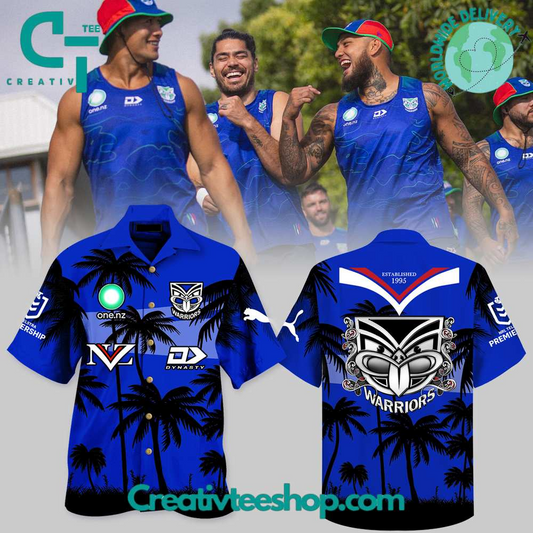 New Zealand Warriors NRL Up The Wahs Shirt TM V1