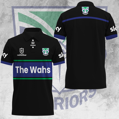 New Zealand Warriors NRL Up The Wahs Special Edition Polo Shirt TM - Super Savings When Buying Combo V2