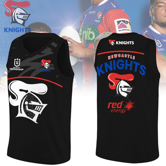 Newcastle Knights NRL 2025 Limited Edition BK Jersey TM V1