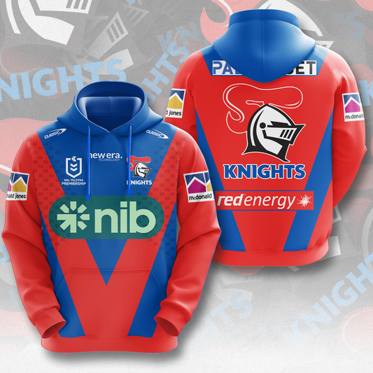 Newcastle Knights NRL 2025 Limited Edition Hoodie TM V1