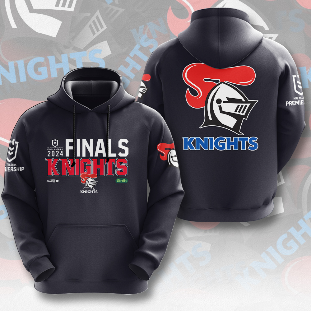 Newcastle Knights NRL 2025 Limited Edition Hoodie TM V2