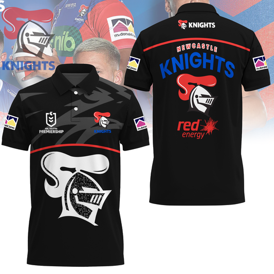 Newcastle Knights NRL 2025 Limited Edition Polo Shirt TM - Super Savings When Buying Combo V1