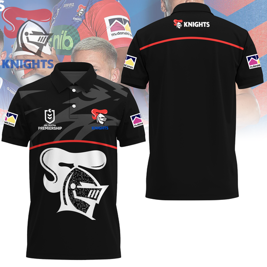 Newcastle Knights NRL 2025 Limited Edition Polo Shirt TM - Super Savings When Buying Combo V2