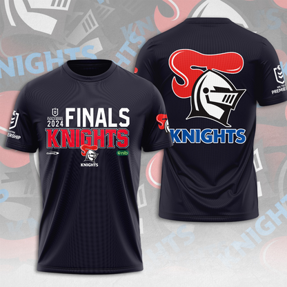 Newcastle Knights NRL 2025 Limited Edition T-Shirt TM - You will save more when you buy the clothes and hat combo V4