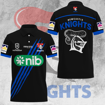 Newcastle Knights NRL 2025 Special Edition Polo Shirt TM V1