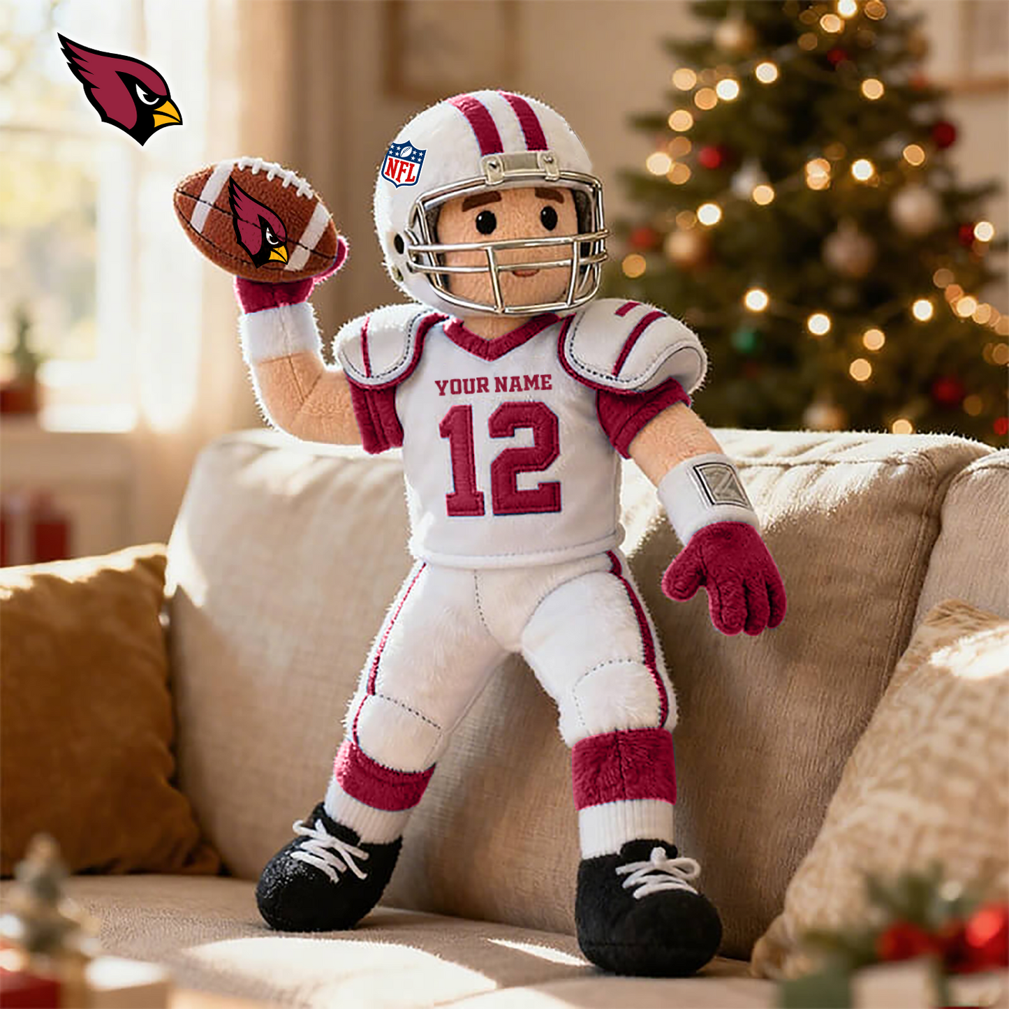 NFL AC American football character-shaped pillows V1 NAK HLPHUONG