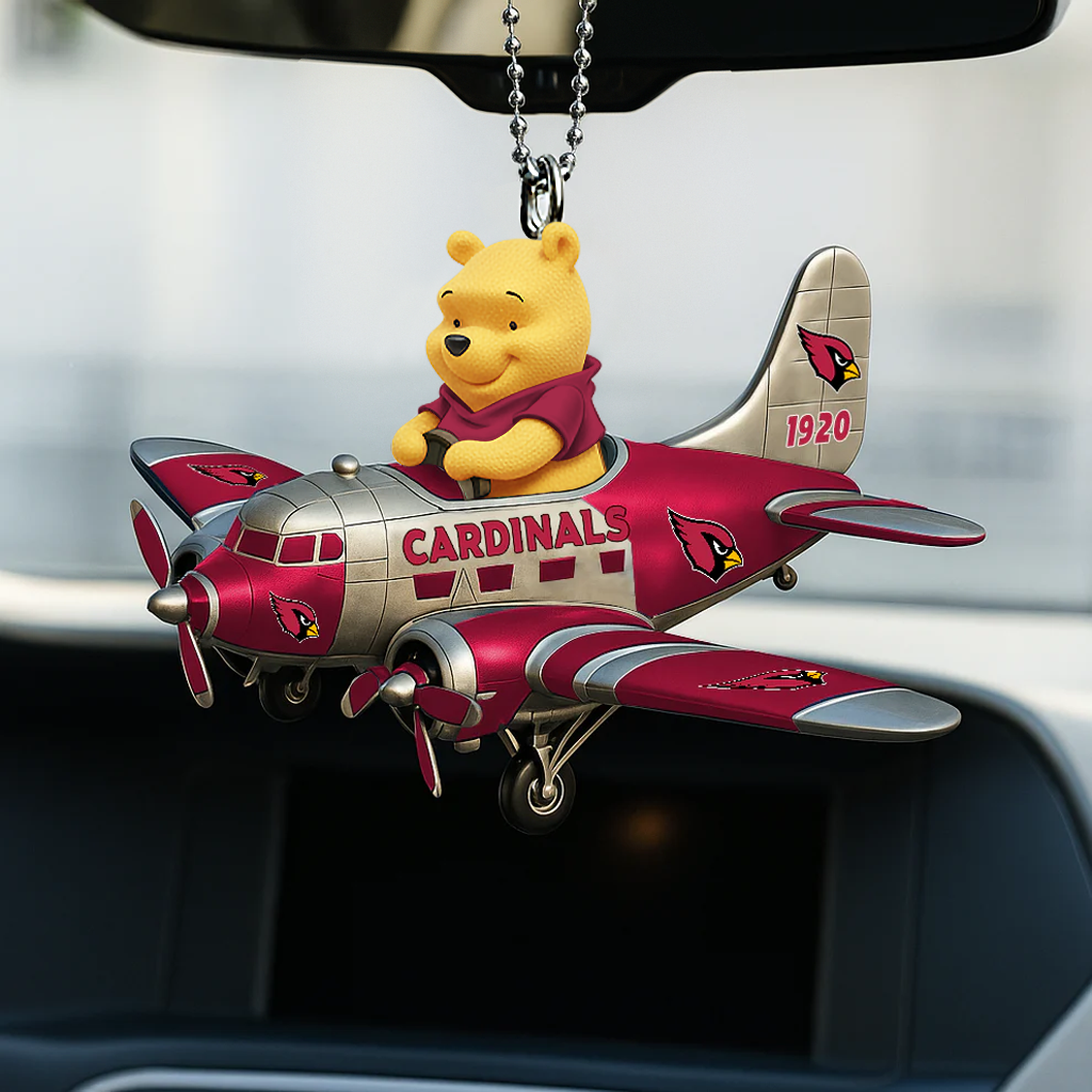 NFL AC x Winnie The PH Premium Car Hanging Ornament DDT NTL