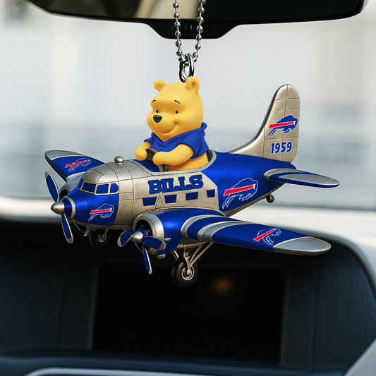 NFL BB x Winnie The PH Premium Car Hanging Ornament DDT NTL