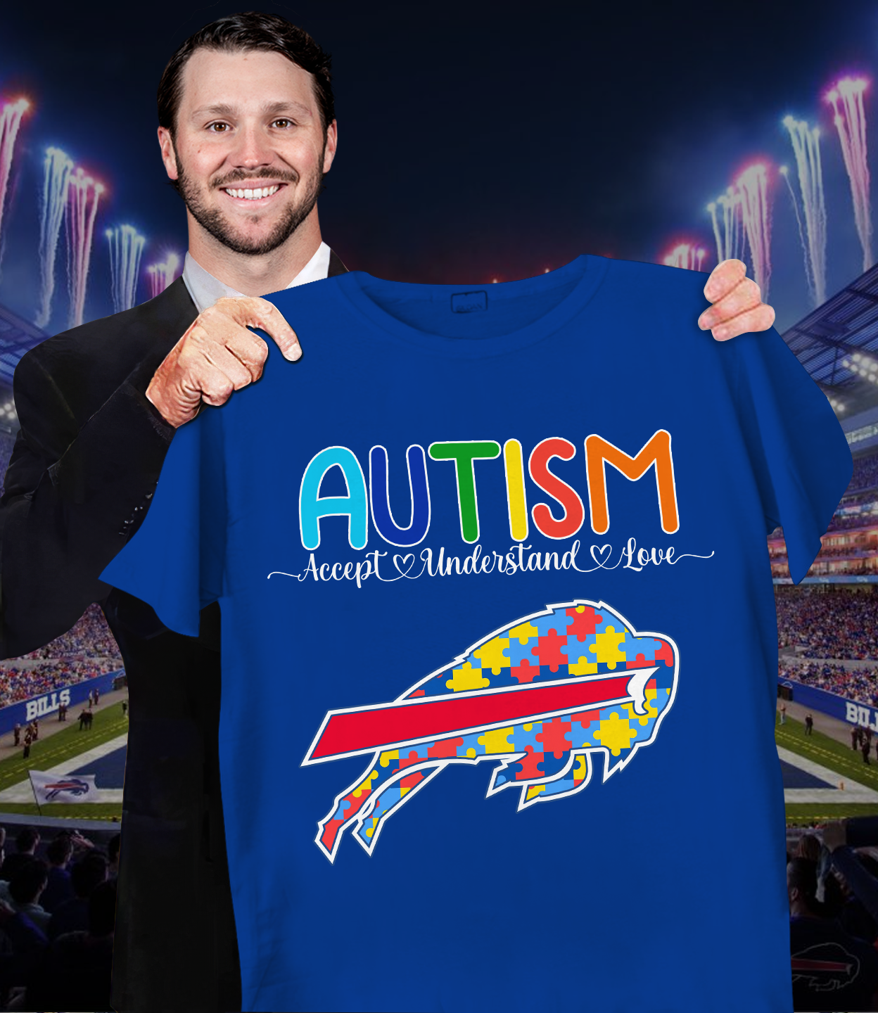 NFL Buffalo Bills Support Autism Shirt