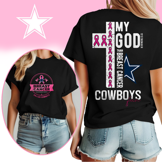 NFL DC - Breast Cancer My God In Stronger Shirt DDT HLP