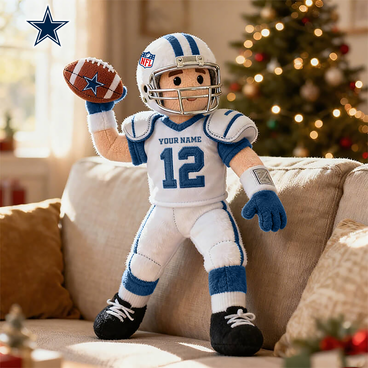 NFL DC American football character-shaped pillows V1 NAK HLPHUONG